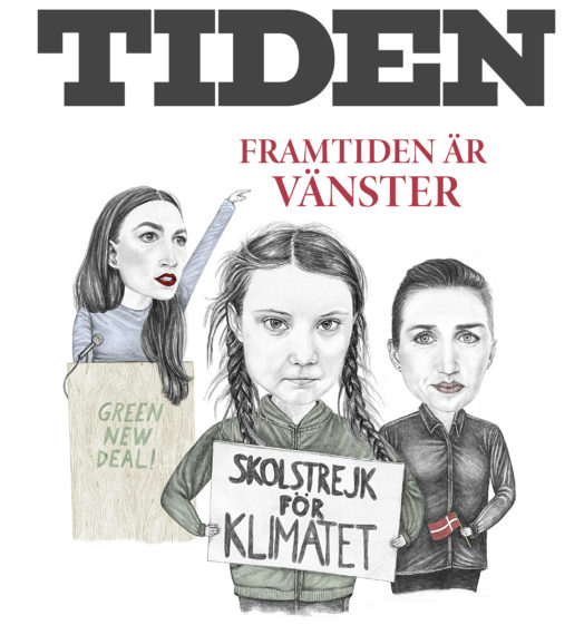 Tiden omslag nr 2 2019, utan tidningen